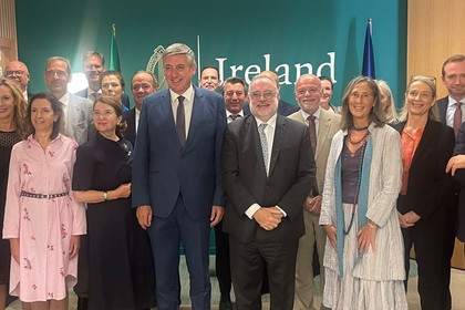 The Bulgarian Ambassador to Belgium and Luxembourg, Natalia Uzunova took part in two consecutive meetings of the Heads of Mission of the EU Member States